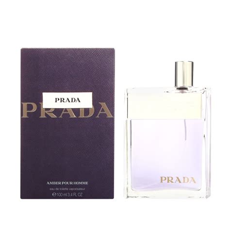 prada amber m 3.4 oz edt spray|prada man perfume.